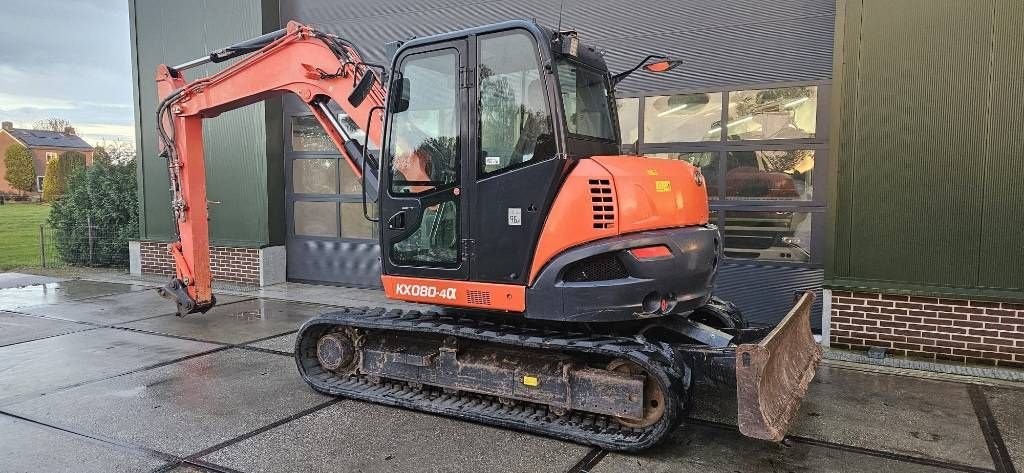 Minibagger typu Kubota KX 080-4, Gebrauchtmaschine v Horssen (Obrázok 4)