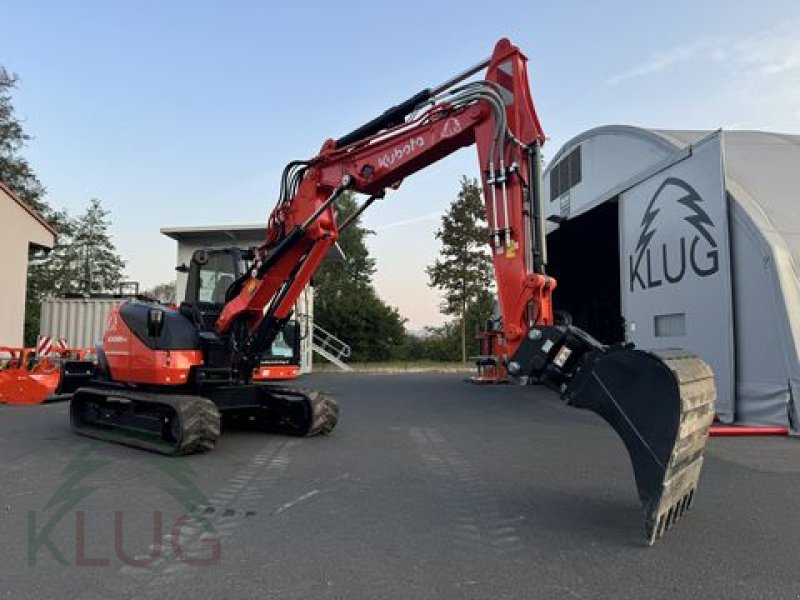 Minibagger van het type Kubota KX 085-5 2PGL, Mietmaschine in Pirching am Traubenberg (Foto 1)