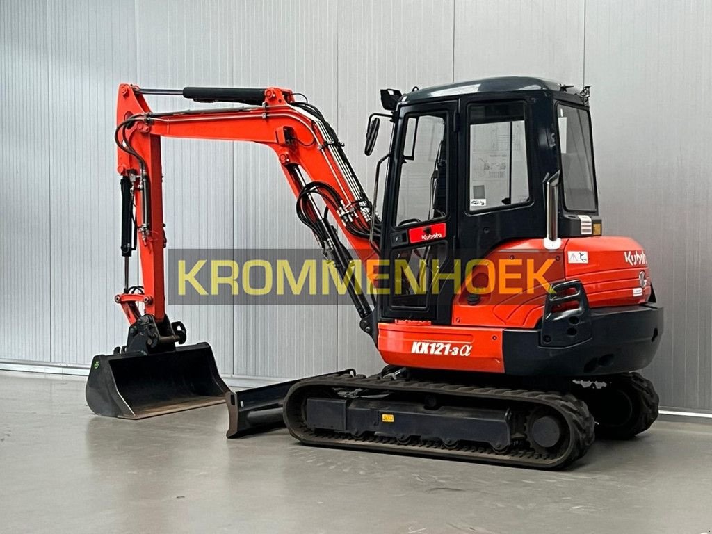 Minibagger des Typs Kubota KX 121-3, Gebrauchtmaschine in Apeldoorn (Bild 3)