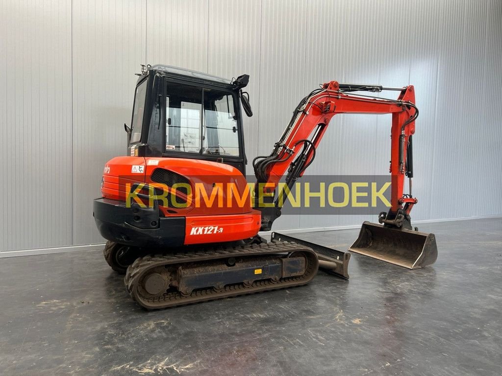 Minibagger typu Kubota KX 121-3, Gebrauchtmaschine w Apeldoorn (Zdjęcie 4)