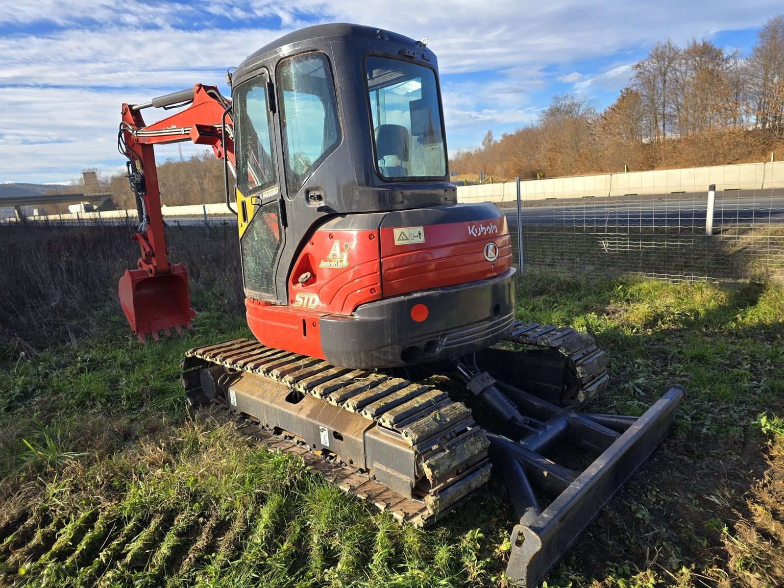 Minibagger typu Kubota KX 155-3, Gebrauchtmaschine v Gabersdorf (Obrázek 3)