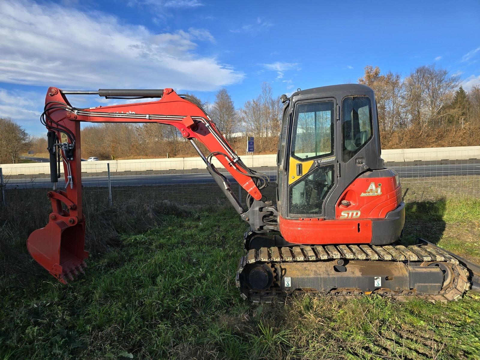 Minibagger typu Kubota KX 155-3, Gebrauchtmaschine v Gabersdorf (Obrázek 2)