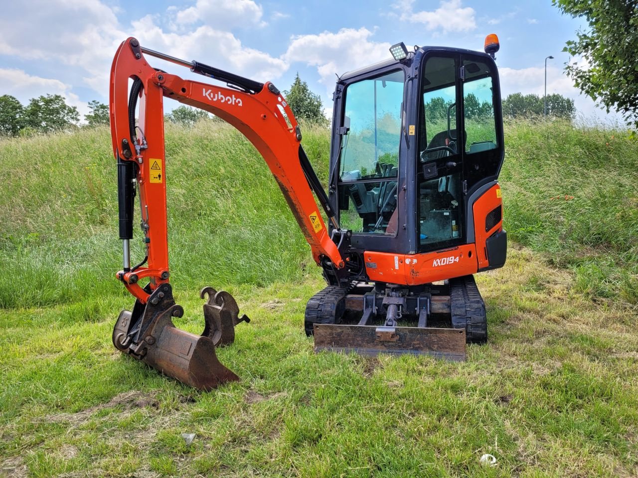 Minibagger типа Kubota Kx 19-4, Gebrauchtmaschine в Werkendam (Фотография 1)