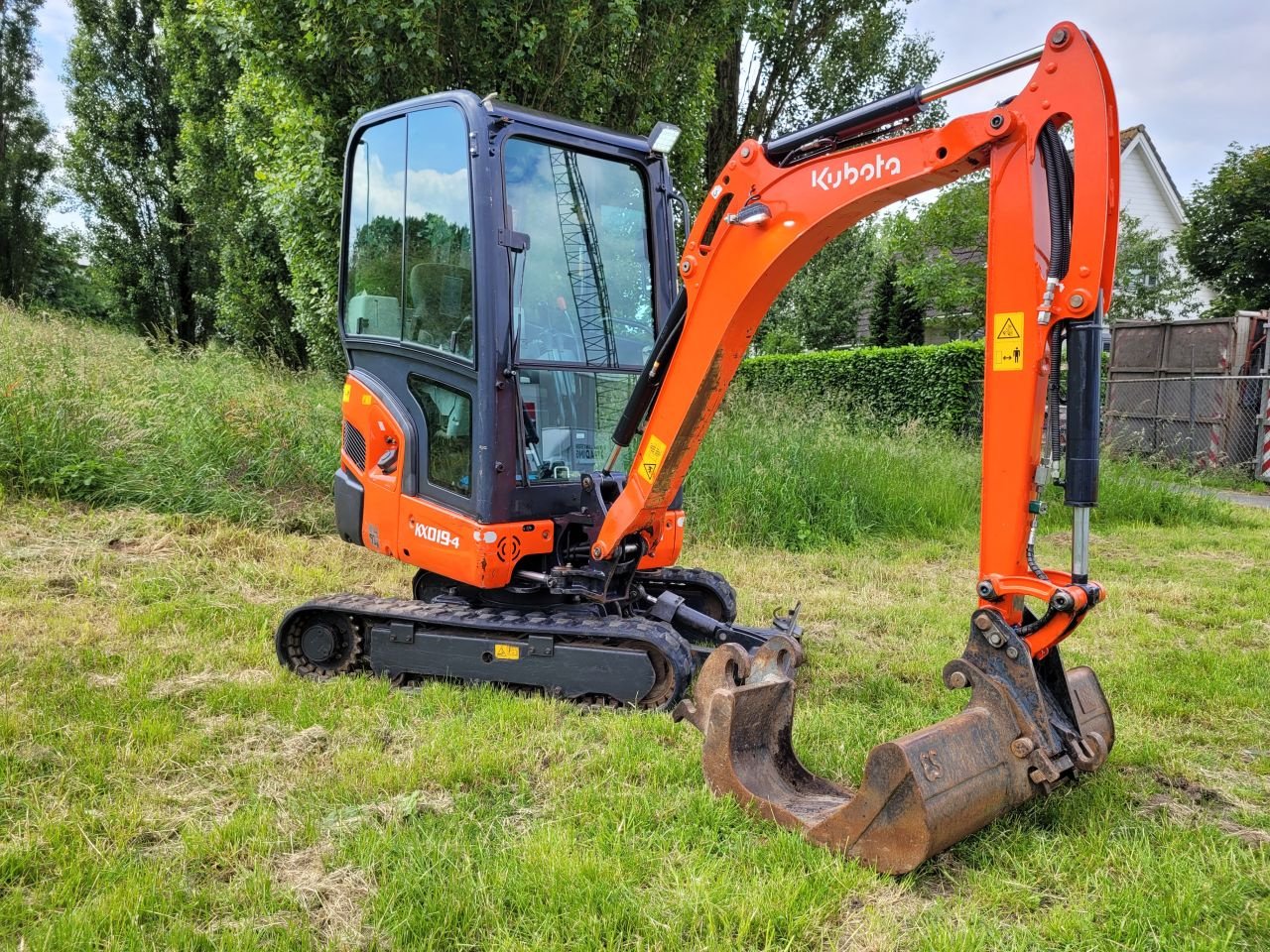 Minibagger tip Kubota Kx 19-4, Gebrauchtmaschine in Werkendam (Poză 2)