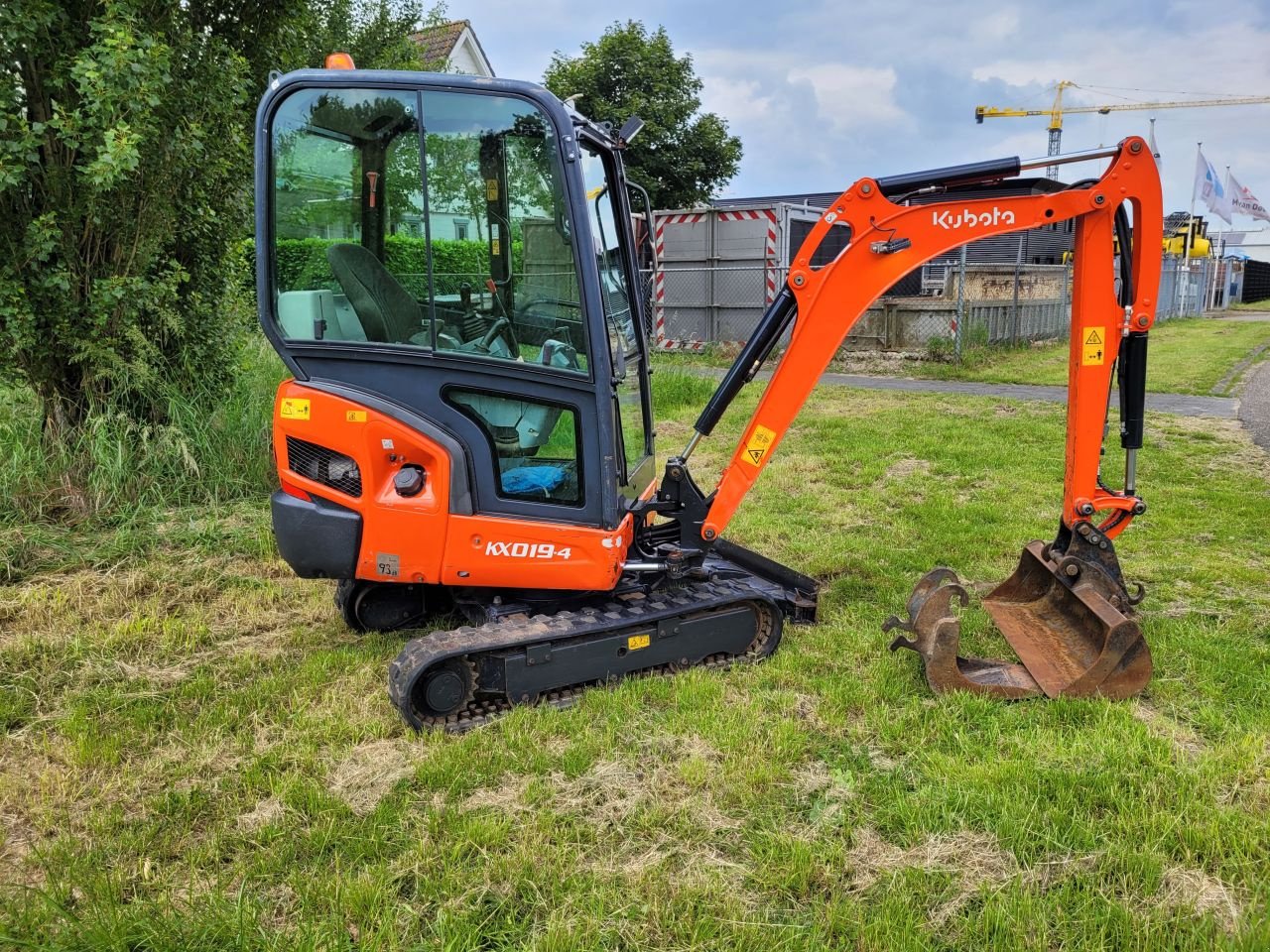 Minibagger tip Kubota Kx 19-4, Gebrauchtmaschine in Werkendam (Poză 3)