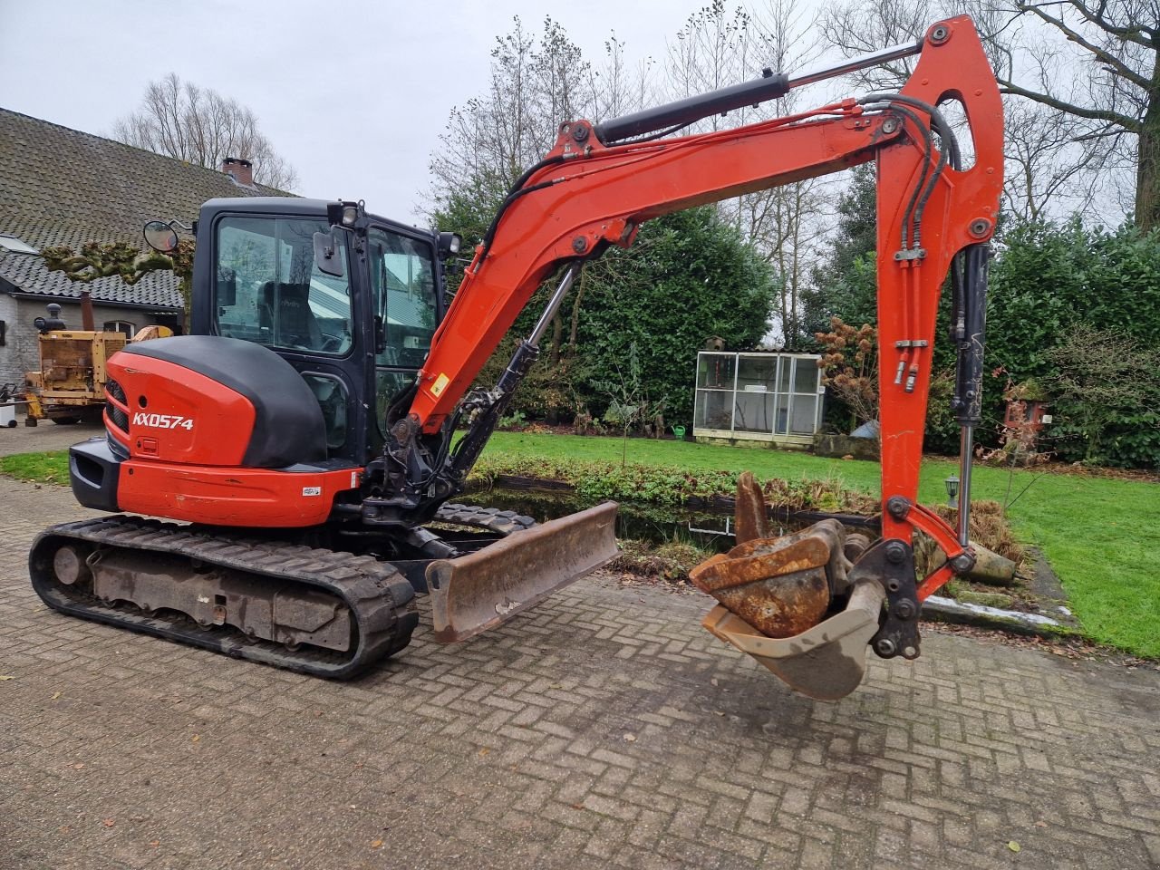 Minibagger del tipo Kubota kx 57-4, Gebrauchtmaschine In Oirschot (Immagine 1)