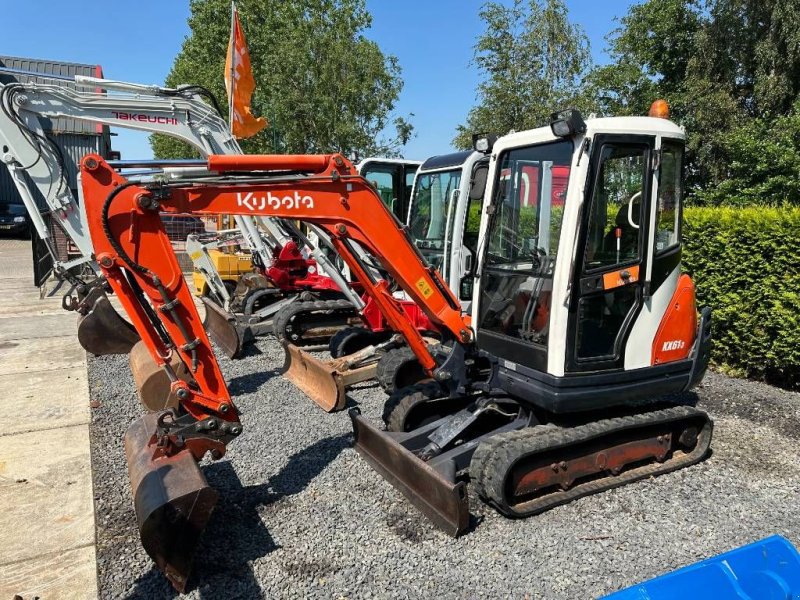 Minibagger typu Kubota KX 61-3, Gebrauchtmaschine v Kockengen