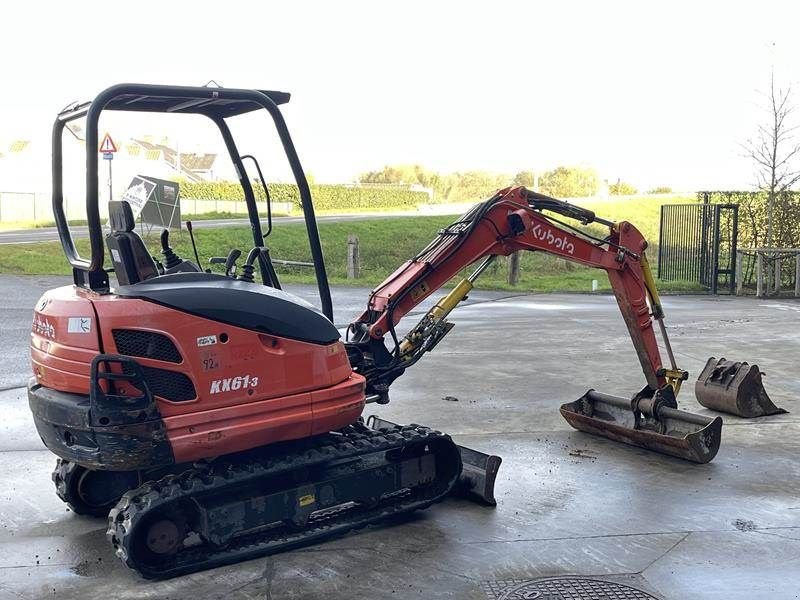 Minibagger от тип Kubota KX 61 - 3, Gebrauchtmaschine в Waregem (Снимка 5)