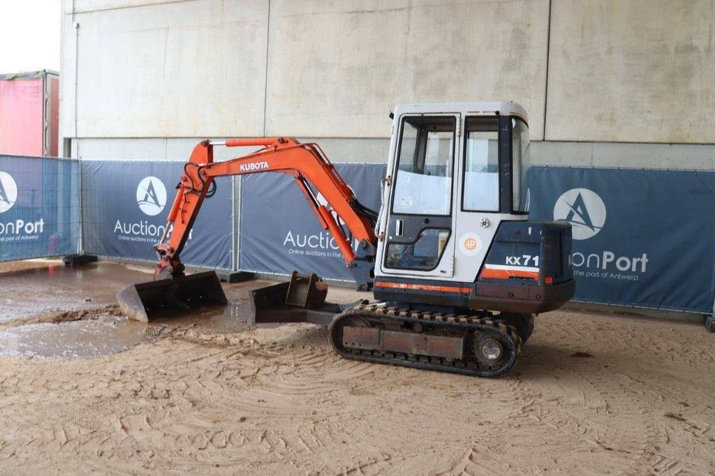 Minibagger του τύπου Kubota KX-71, Gebrauchtmaschine σε Antwerpen (Φωτογραφία 3)