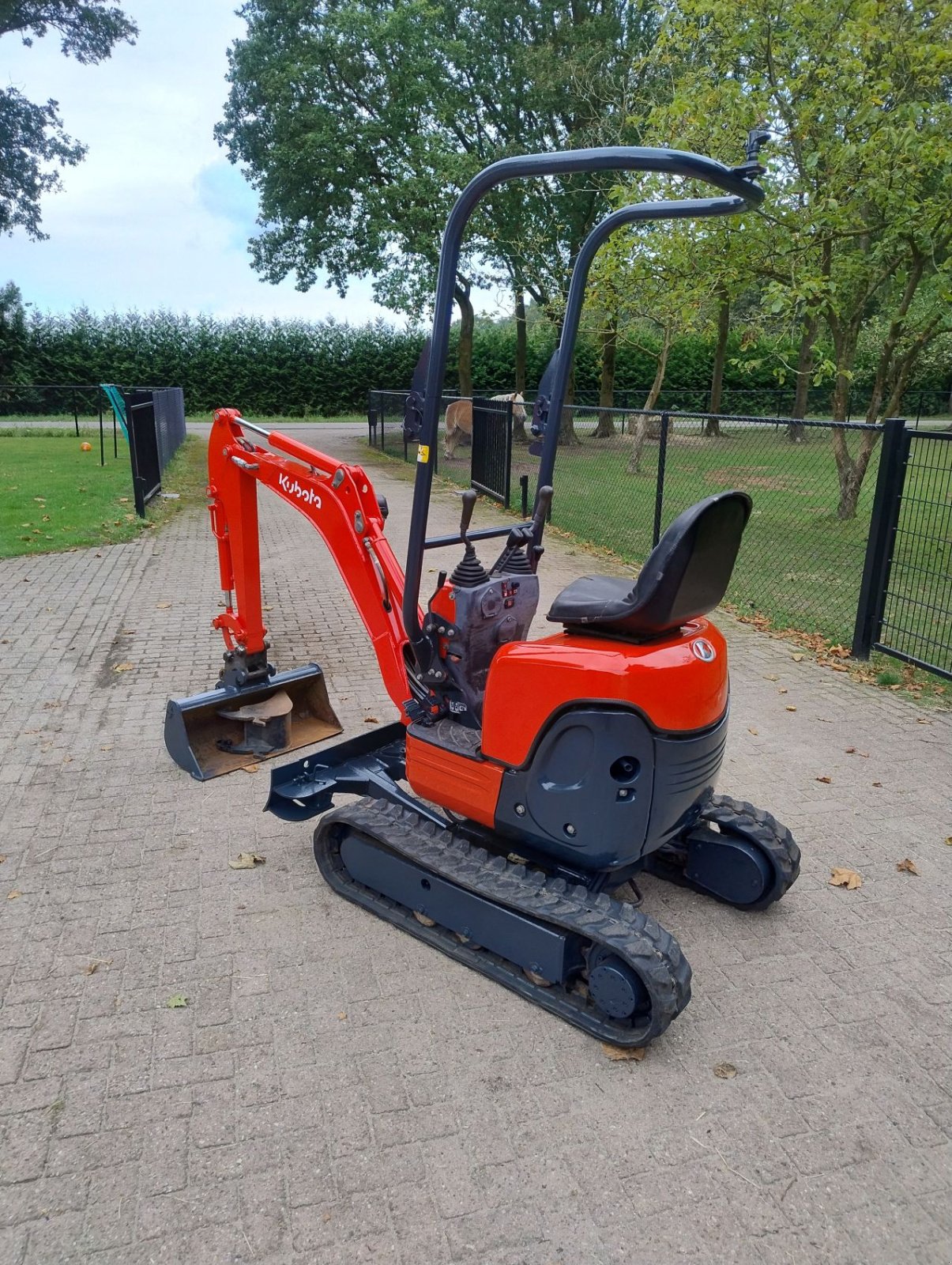 Minibagger du type Kubota Kx u10-3, Gebrauchtmaschine en Veldhoven (Photo 3)