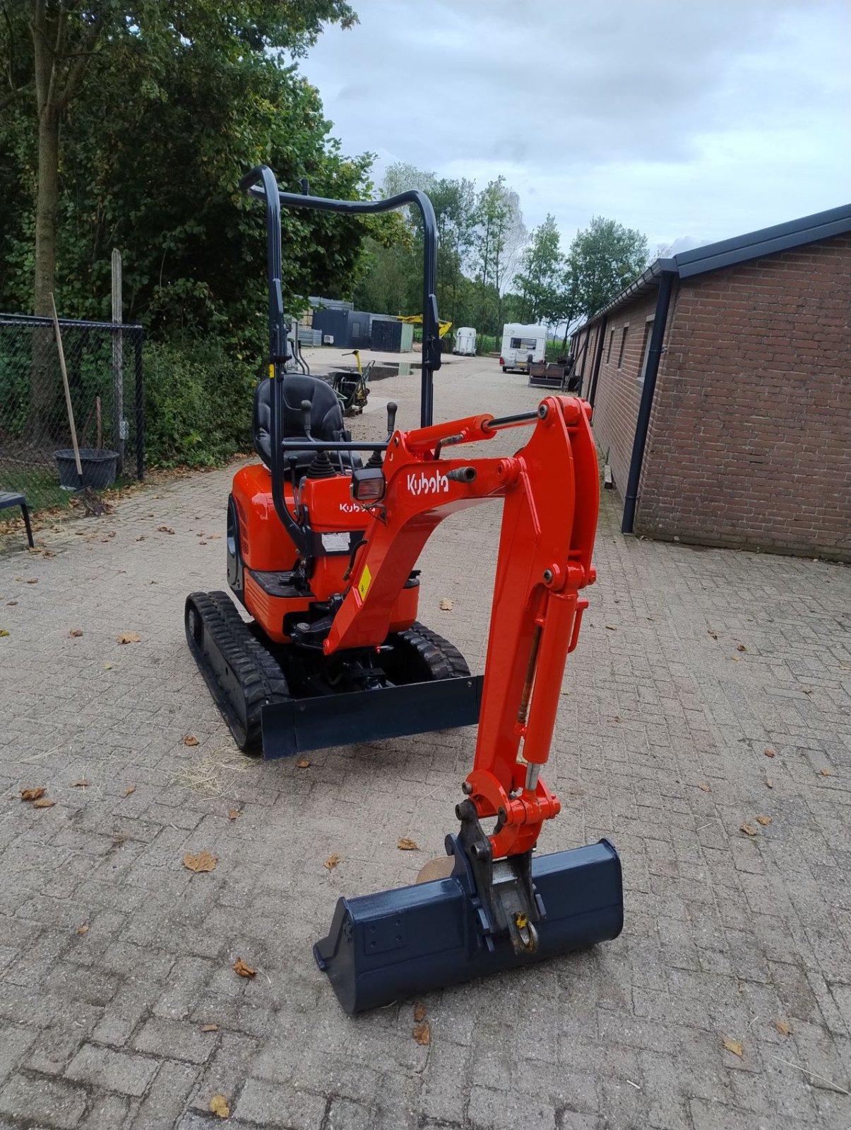 Minibagger des Typs Kubota Kx u10-3, Gebrauchtmaschine in Veldhoven (Bild 8)