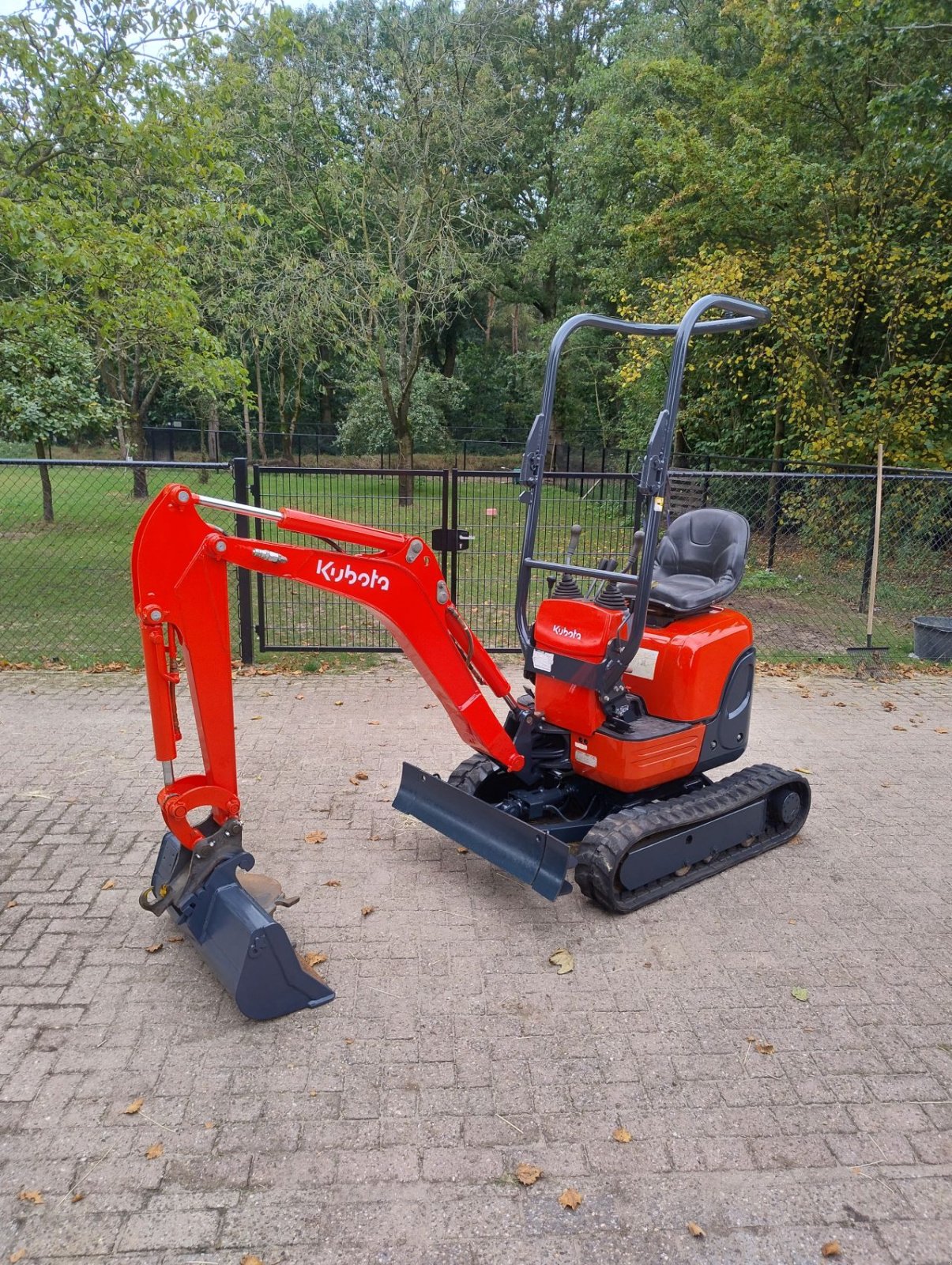 Minibagger del tipo Kubota Kx u10-3, Gebrauchtmaschine en Veldhoven (Imagen 4)