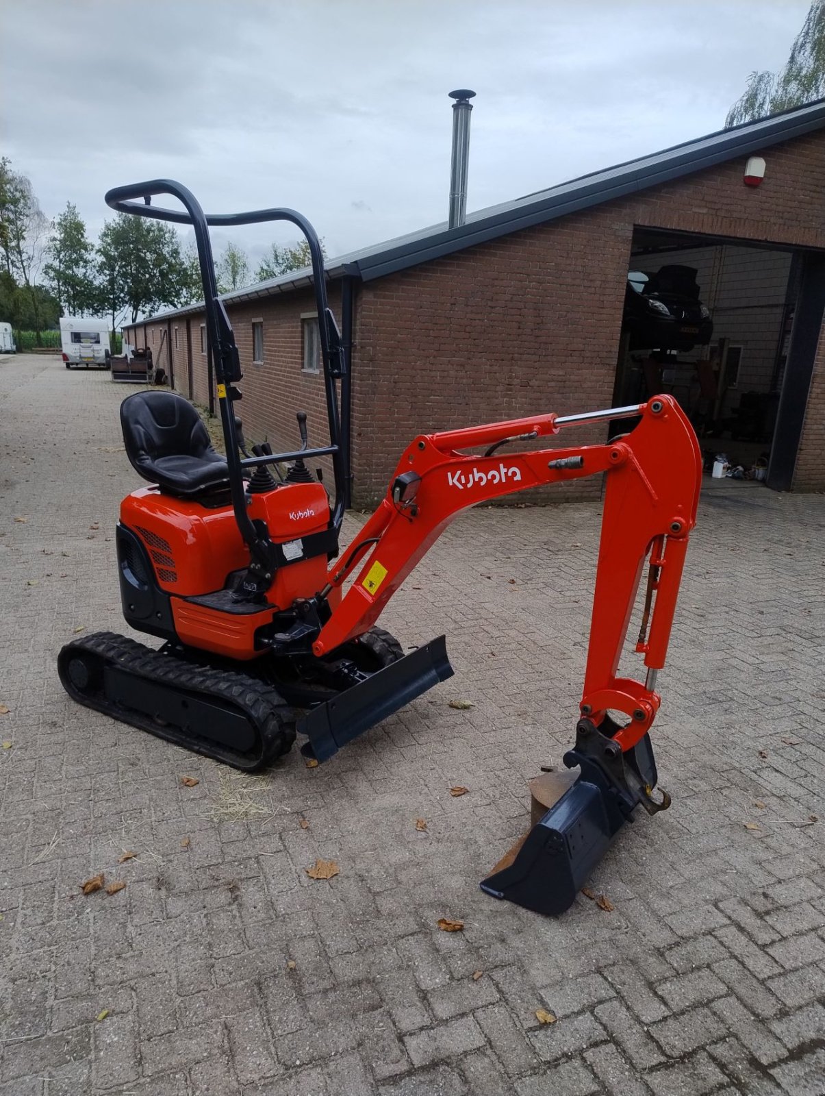 Minibagger des Typs Kubota Kx u10-3, Gebrauchtmaschine in Veldhoven (Bild 5)