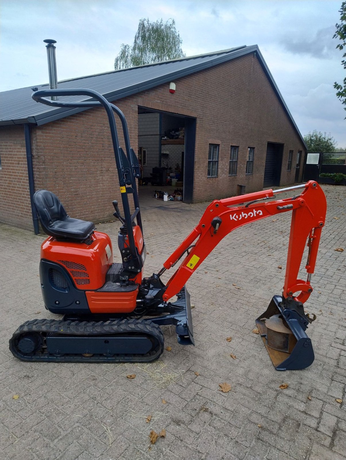 Minibagger typu Kubota Kx u10-3, Gebrauchtmaschine w Veldhoven (Zdjęcie 11)