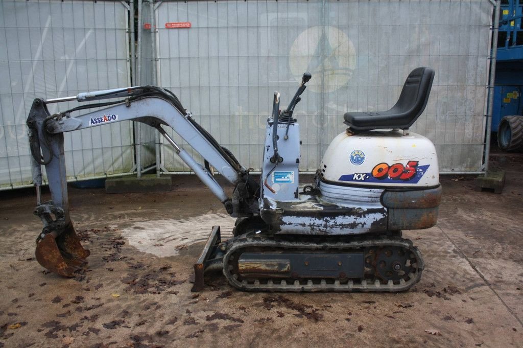 Minibagger a típus Kubota KX005, Gebrauchtmaschine ekkor: Antwerpen (Kép 5)