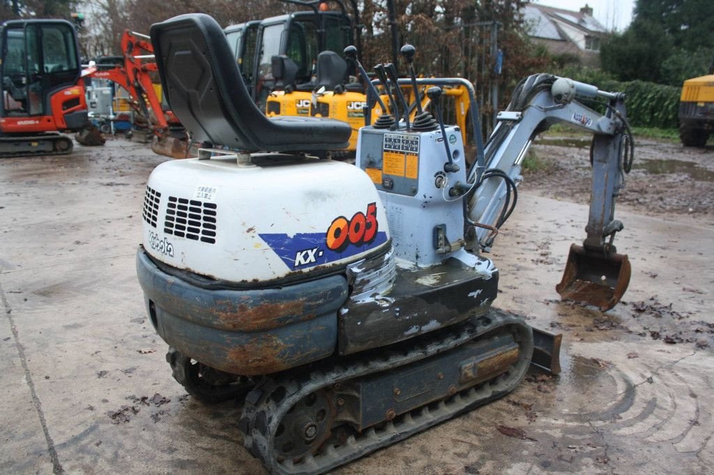 Minibagger a típus Kubota KX005, Gebrauchtmaschine ekkor: Antwerpen (Kép 8)