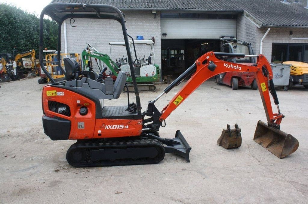 Minibagger typu Kubota KX015-4, Gebrauchtmaschine w Antwerpen (Zdjęcie 10)