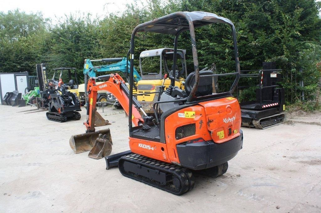 Minibagger typu Kubota KX015-4, Gebrauchtmaschine w Antwerpen (Zdjęcie 3)