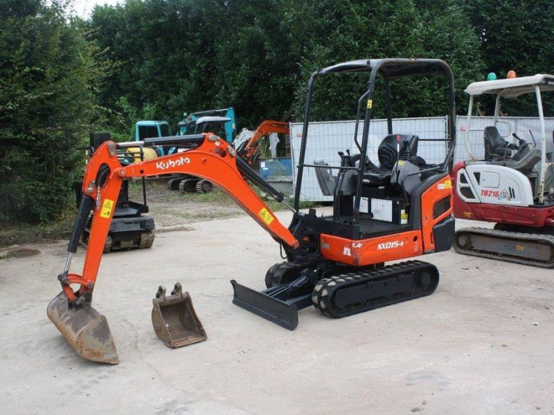 Minibagger des Typs Kubota KX015-4, Gebrauchtmaschine in Antwerpen (Bild 1)