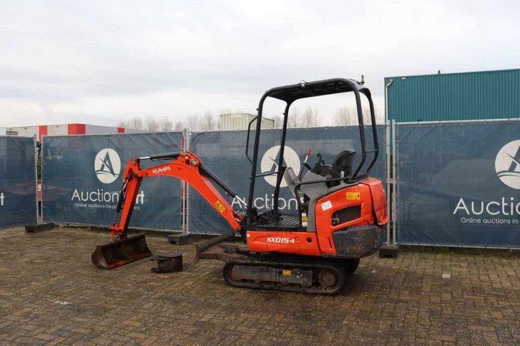 Minibagger typu Kubota KX015-4, Gebrauchtmaschine w Antwerpen (Zdjęcie 3)