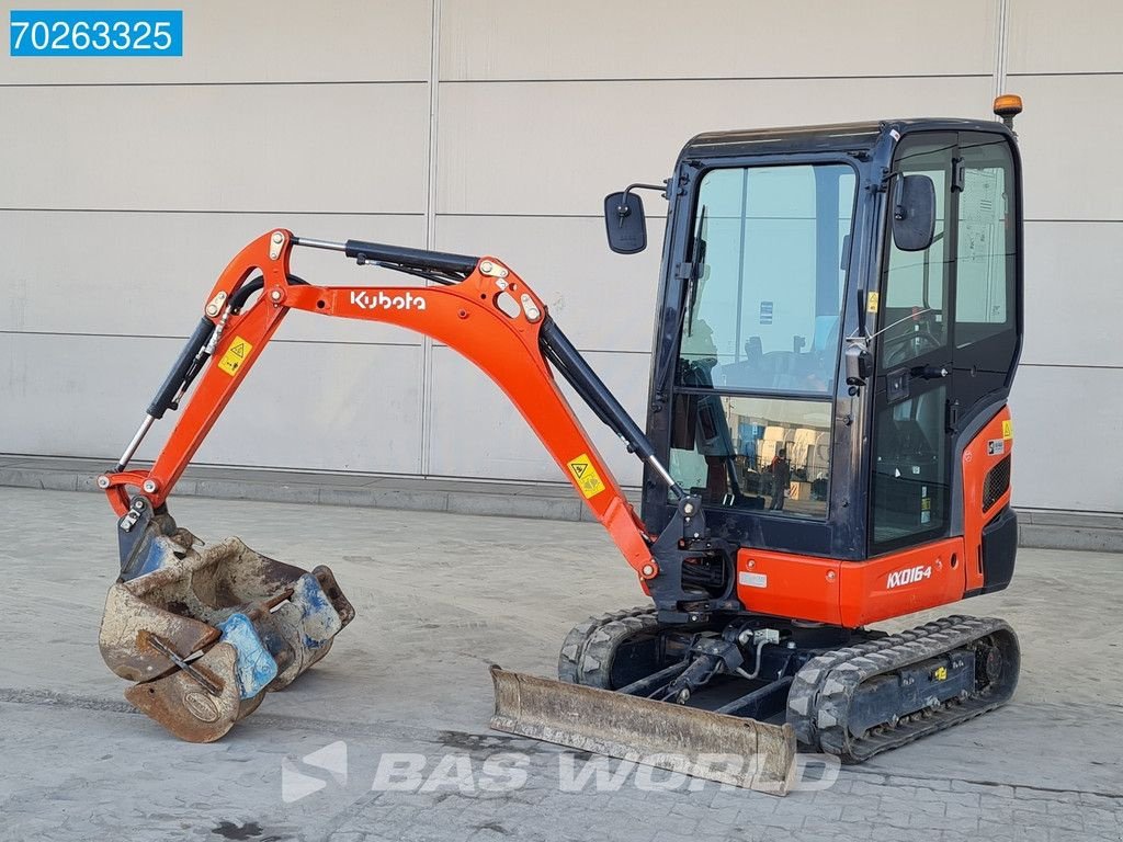 Minibagger типа Kubota KX016-4 3X BUCKETS, Gebrauchtmaschine в Veghel (Фотография 7)