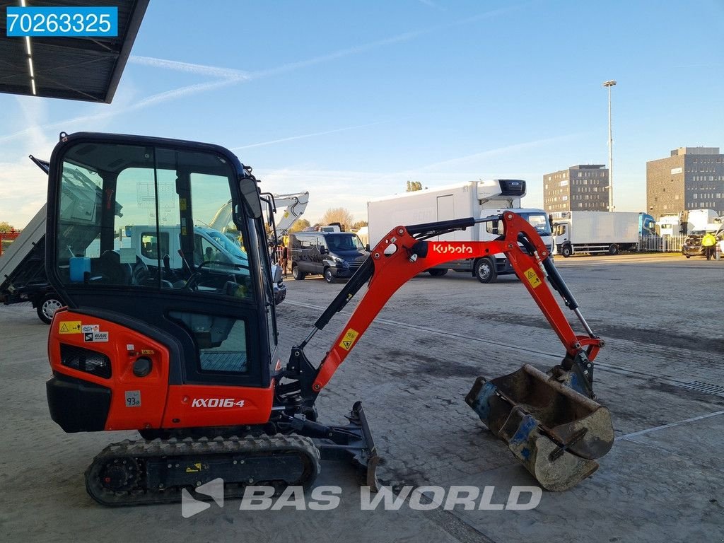 Minibagger a típus Kubota KX016-4 3X BUCKETS, Gebrauchtmaschine ekkor: Veghel (Kép 3)