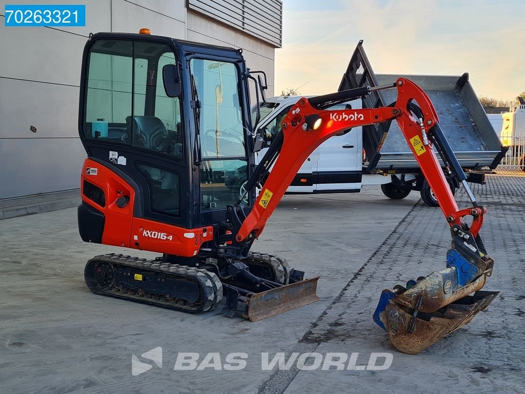 Minibagger a típus Kubota KX016-4 3X BUCKETS, Gebrauchtmaschine ekkor: Veghel (Kép 2)