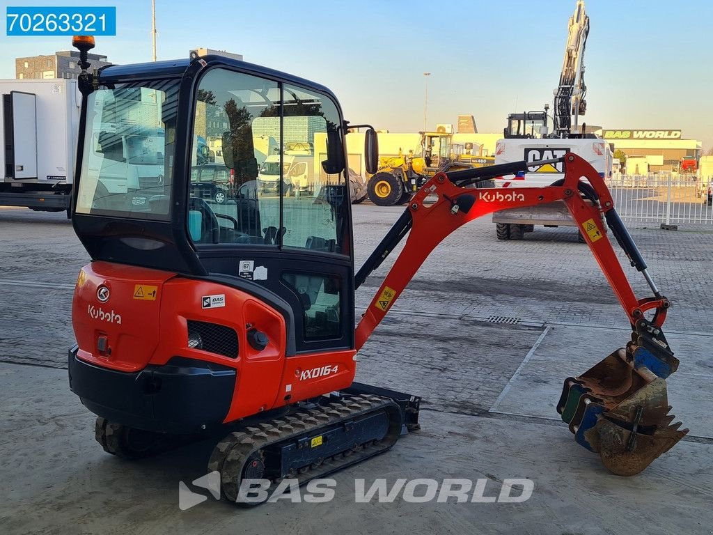 Minibagger a típus Kubota KX016-4 3X BUCKETS, Gebrauchtmaschine ekkor: Veghel (Kép 10)