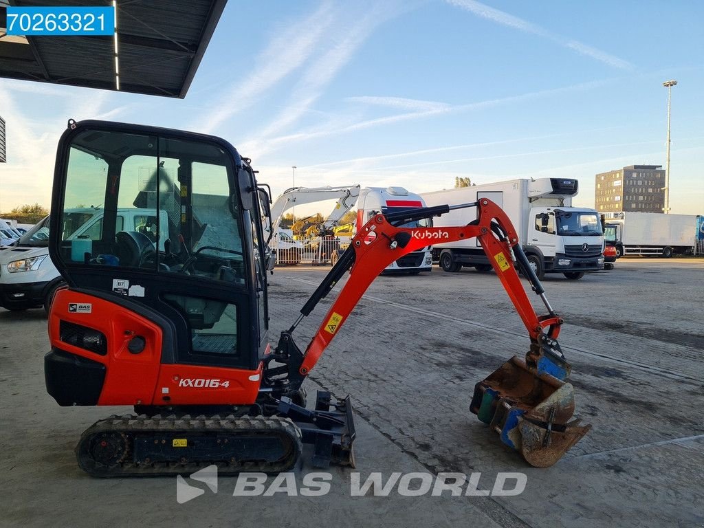 Minibagger a típus Kubota KX016-4 3X BUCKETS, Gebrauchtmaschine ekkor: Veghel (Kép 3)