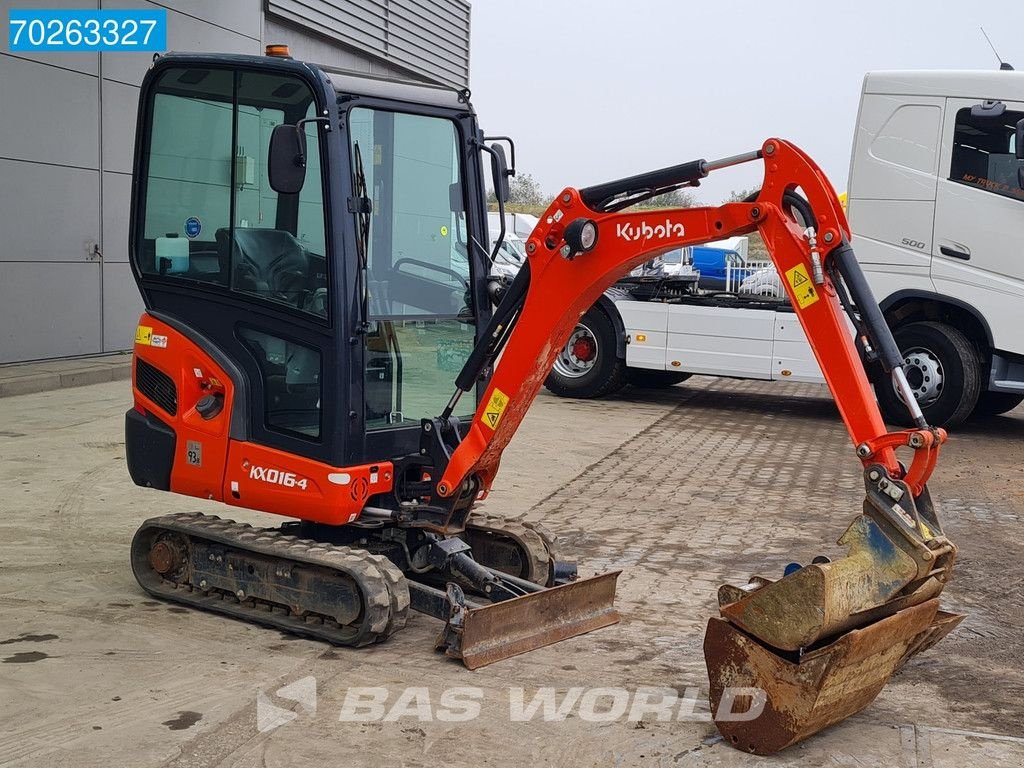 Minibagger от тип Kubota KX016-4 3X BUCKETS, Gebrauchtmaschine в Veghel (Снимка 3)