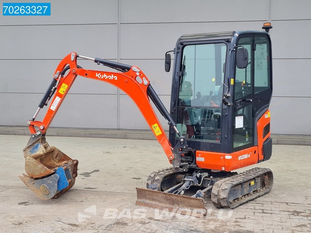 Minibagger от тип Kubota KX016-4 3X BUCKETS, Gebrauchtmaschine в Veghel (Снимка 11)