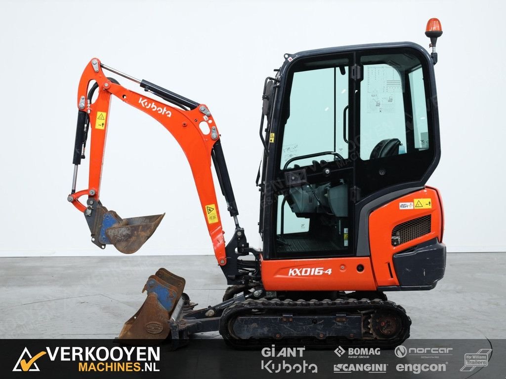 Minibagger типа Kubota KX016-4 570uur Minigraver, Gebrauchtmaschine в Vessem (Фотография 2)