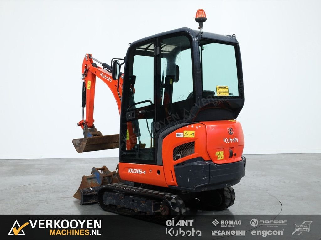 Minibagger типа Kubota KX016-4 570uur Minigraver, Gebrauchtmaschine в Vessem (Фотография 3)