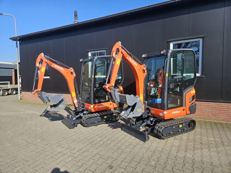 Minibagger a típus Kubota KX016-4 nieuw, Neumaschine ekkor: Haaksbergen (Kép 1)