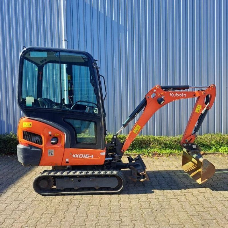 Minibagger типа Kubota KX016-4, Gebrauchtmaschine в Heijen (Фотография 4)