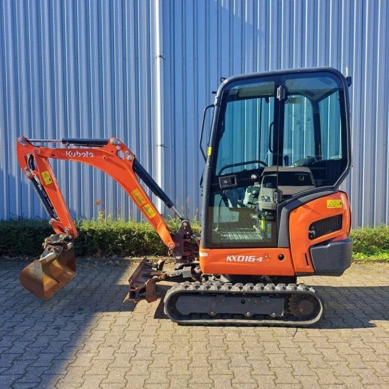 Minibagger typu Kubota KX016-4, Gebrauchtmaschine w Heijen (Zdjęcie 3)