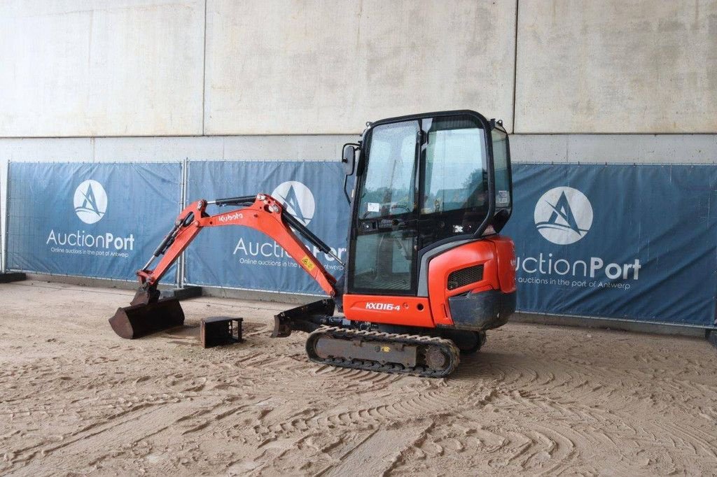 Minibagger van het type Kubota KX016-4, Gebrauchtmaschine in Antwerpen (Foto 3)