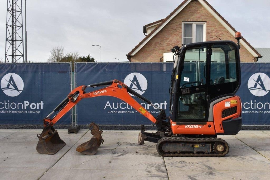 Minibagger van het type Kubota KX016-4, Gebrauchtmaschine in Antwerpen (Foto 2)