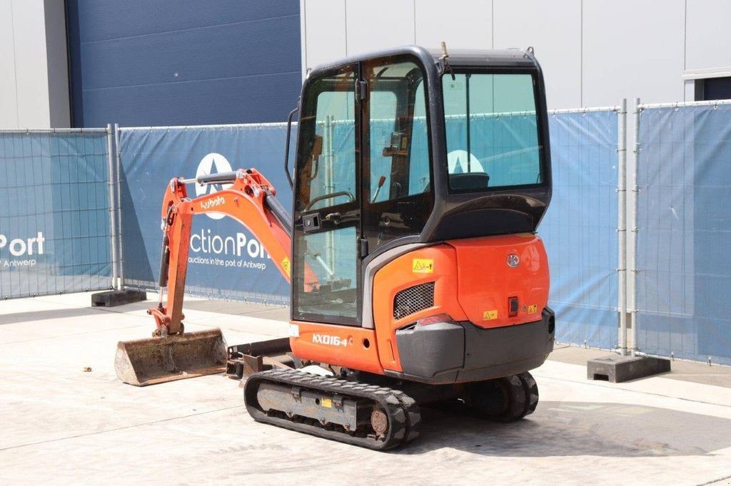 Minibagger a típus Kubota KX016-4, Gebrauchtmaschine ekkor: Antwerpen (Kép 4)