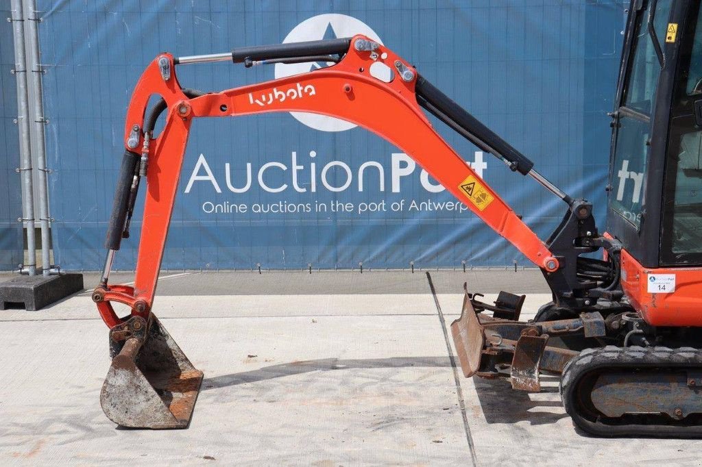 Minibagger del tipo Kubota KX016-4, Gebrauchtmaschine en Antwerpen (Imagen 11)