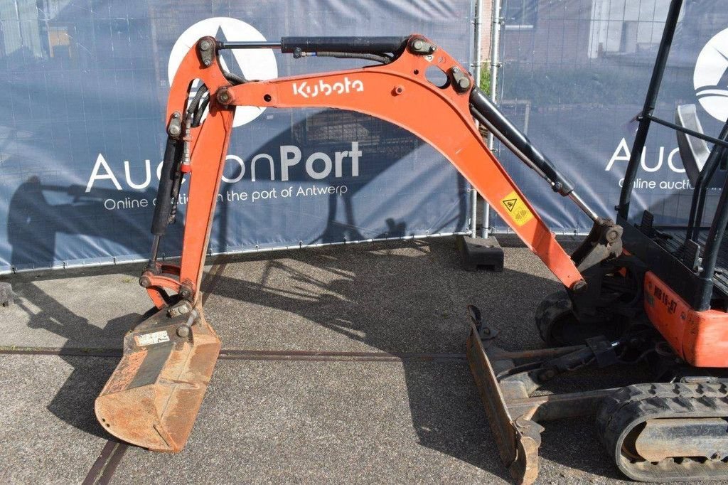 Minibagger a típus Kubota KX016-4, Gebrauchtmaschine ekkor: Antwerpen (Kép 10)