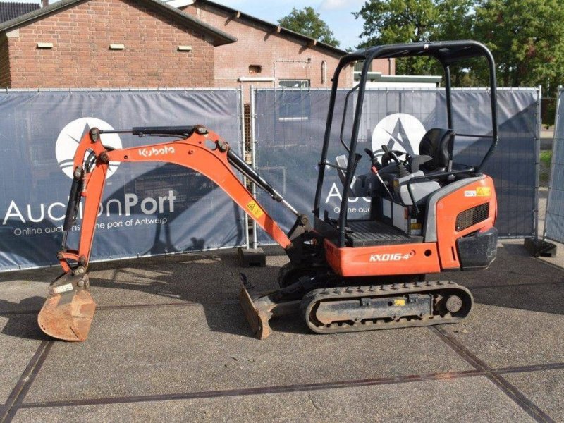 Minibagger του τύπου Kubota KX016-4, Gebrauchtmaschine σε Antwerpen (Φωτογραφία 1)