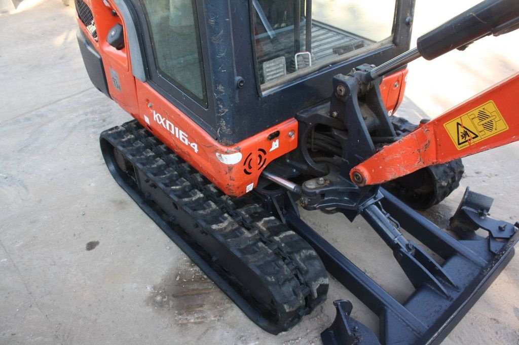 Minibagger a típus Kubota KX016-4, Gebrauchtmaschine ekkor: Antwerpen (Kép 8)