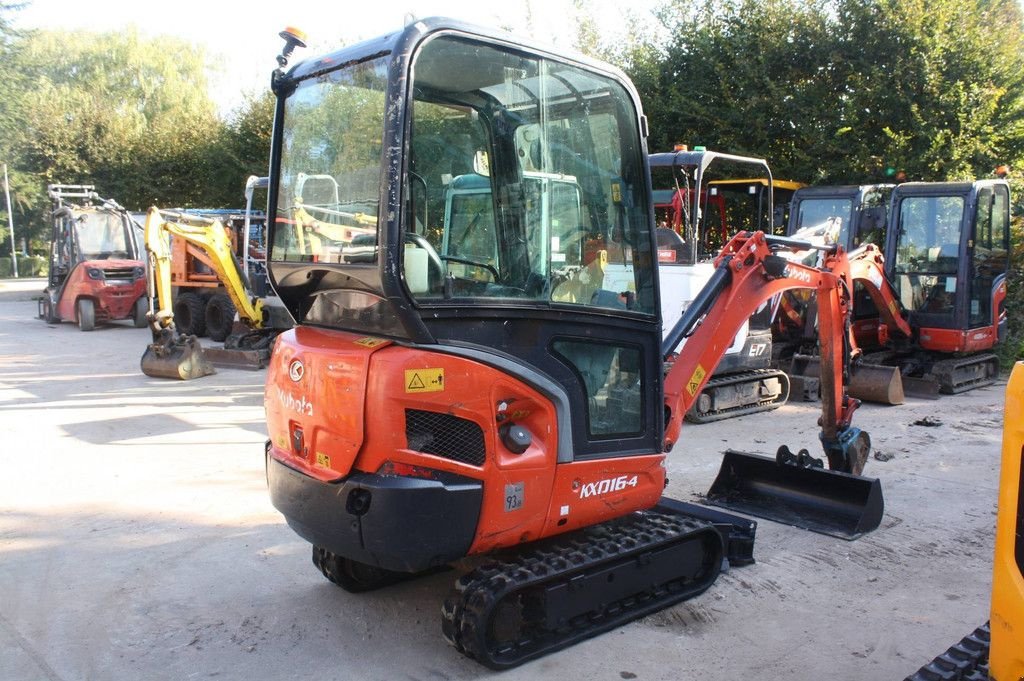 Minibagger typu Kubota KX016-4, Gebrauchtmaschine w Antwerpen (Zdjęcie 9)