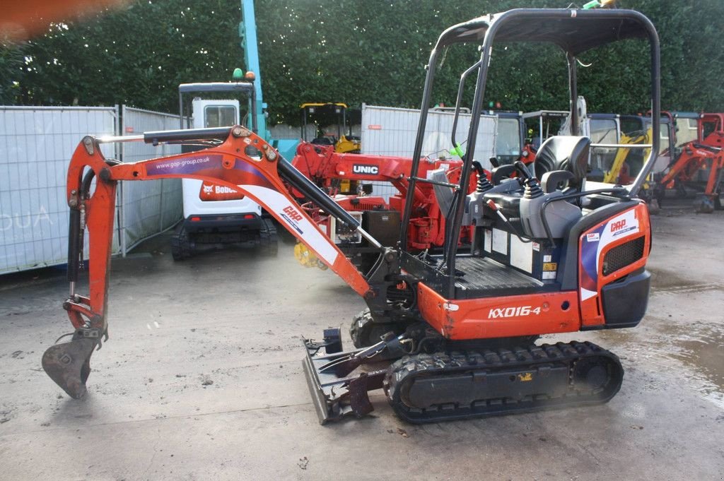 Minibagger van het type Kubota KX016-4, Gebrauchtmaschine in Antwerpen (Foto 2)