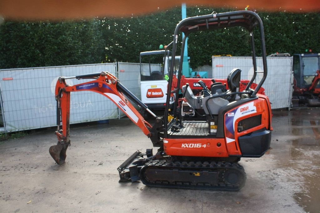 Minibagger Türe ait Kubota KX016-4, Gebrauchtmaschine içinde Antwerpen (resim 3)