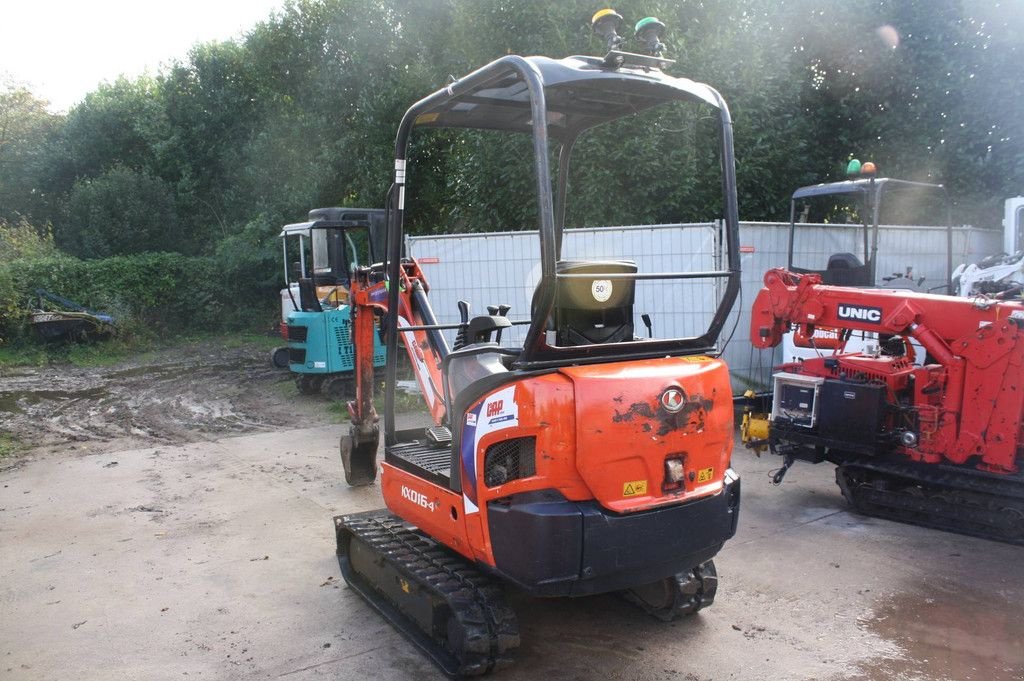 Minibagger Türe ait Kubota KX016-4, Gebrauchtmaschine içinde Antwerpen (resim 4)