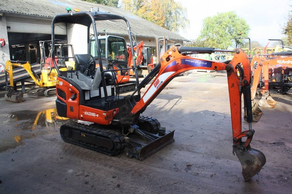 Minibagger des Typs Kubota KX016-4, Gebrauchtmaschine in Antwerpen (Bild 8)