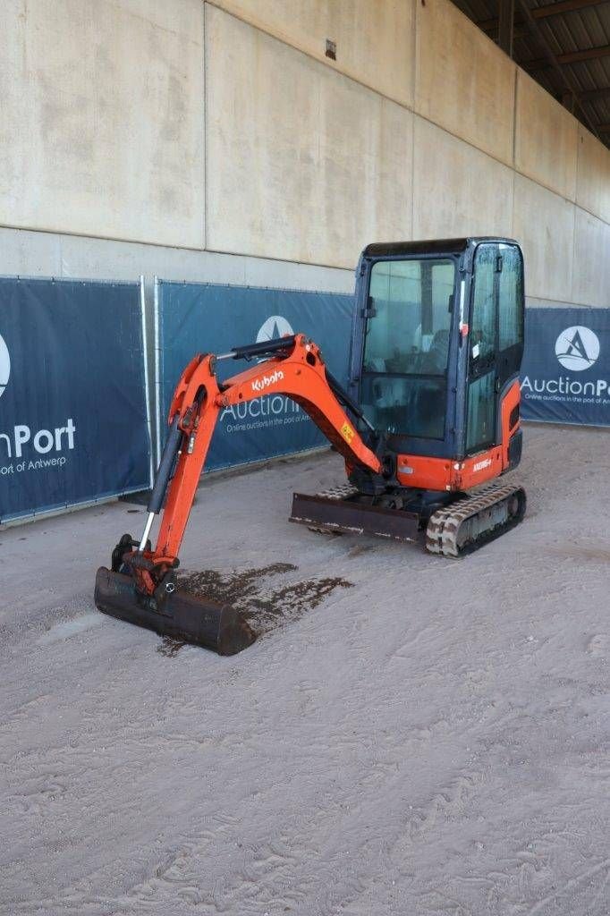 Minibagger van het type Kubota KX016-4, Gebrauchtmaschine in Antwerpen (Foto 10)