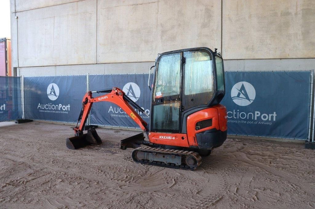 Minibagger del tipo Kubota KX016-4, Gebrauchtmaschine In Antwerpen (Immagine 3)